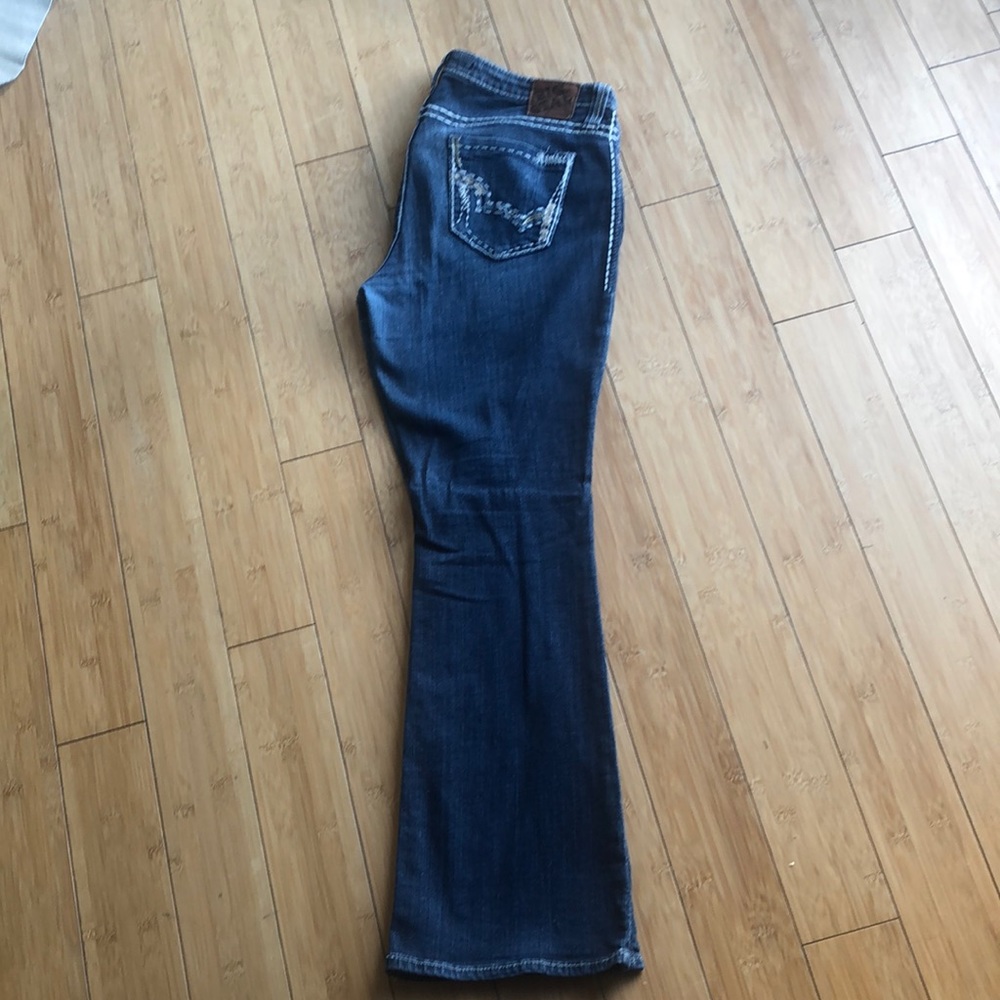 Big Star blue jeans; size 32R